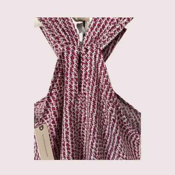 ❤️HOST PICK❤️ NWT Maeve Anthropologie Keyhole Tank Top Size 14 - Picture 5 of 7